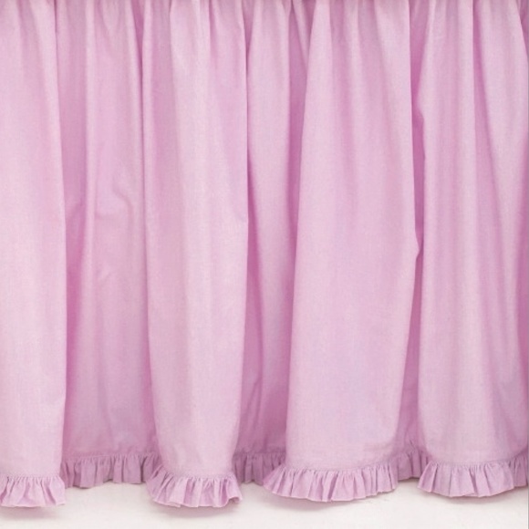 Classic Ruffle Twin Bed Skirt in Peony by Pine Cone Hill - Picture 5 of 5